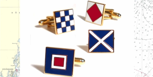 Nautique Botões Punho Pins Cintos Sinais Bandeiras Nautique Botões Punho Pins Cintos Sinais Bandeiras