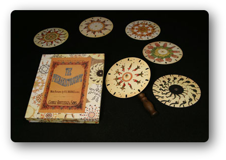 GamaOpttic, brinquedos ópticos, réplicas da imagem em movimento