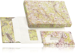gama maptic, papel carta náuticas recicladas